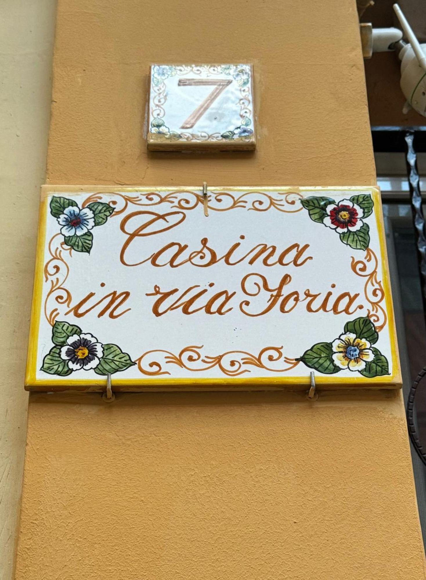 Casina Via Foria Panzió Nápoly Kültér fotó