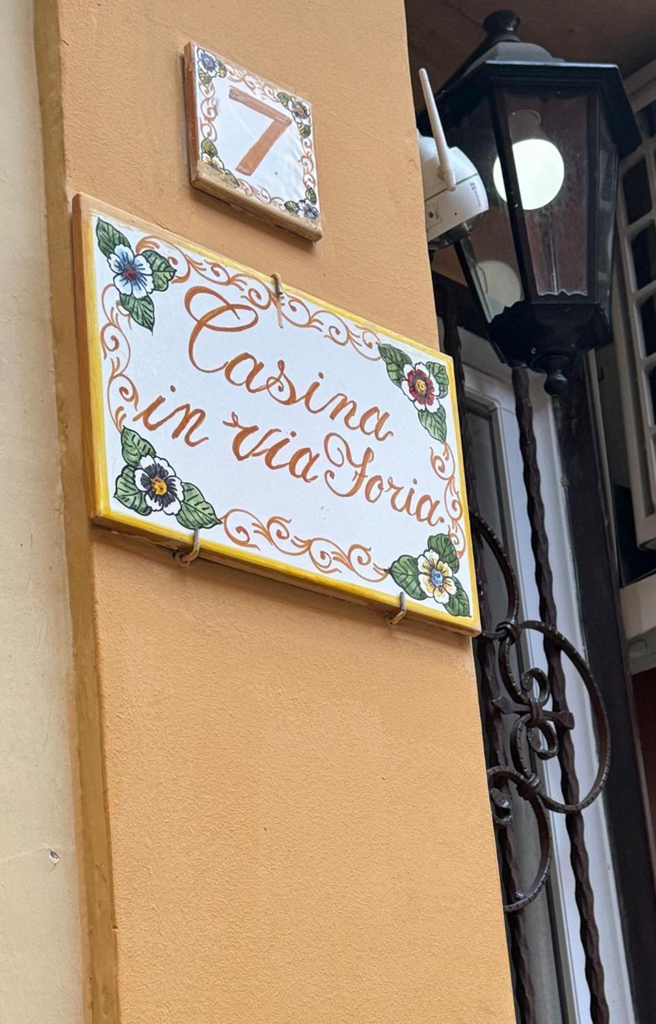 Casina Via Foria Panzió Nápoly Kültér fotó